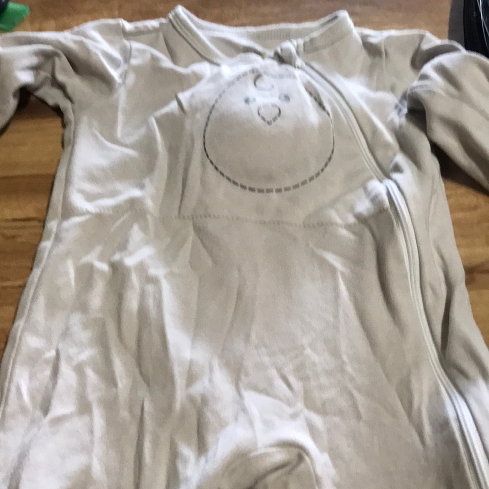 Nestled bean onesie